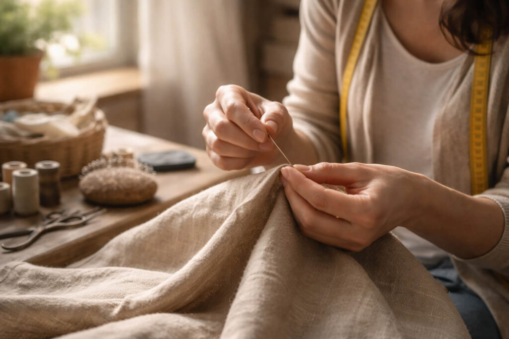 Costura y bienestar: por qué trabajar con las manos nos calma en un mundo acelerado