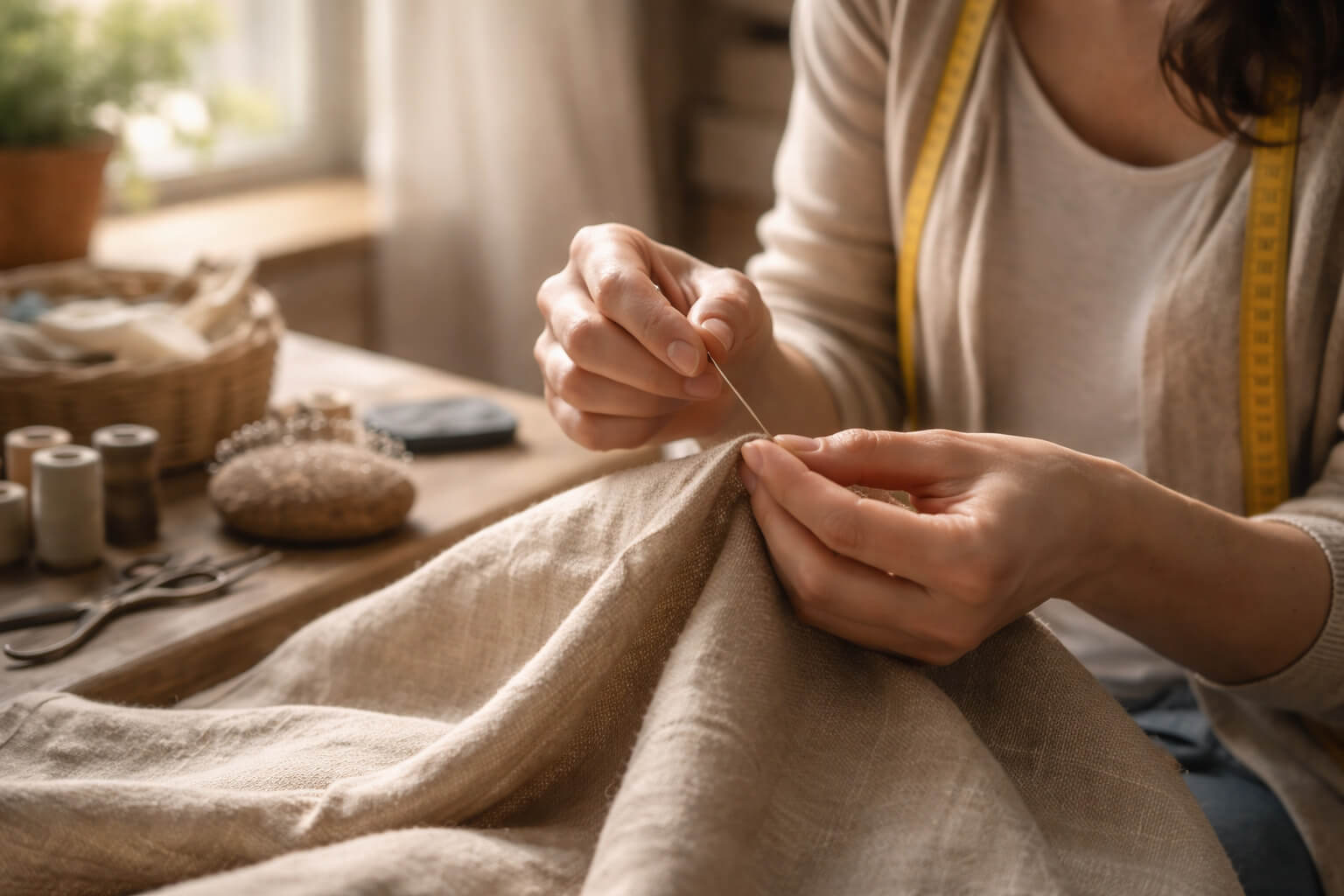 Costura y bienestar: por qué trabajar con las manos nos calma en un mundo acelerado